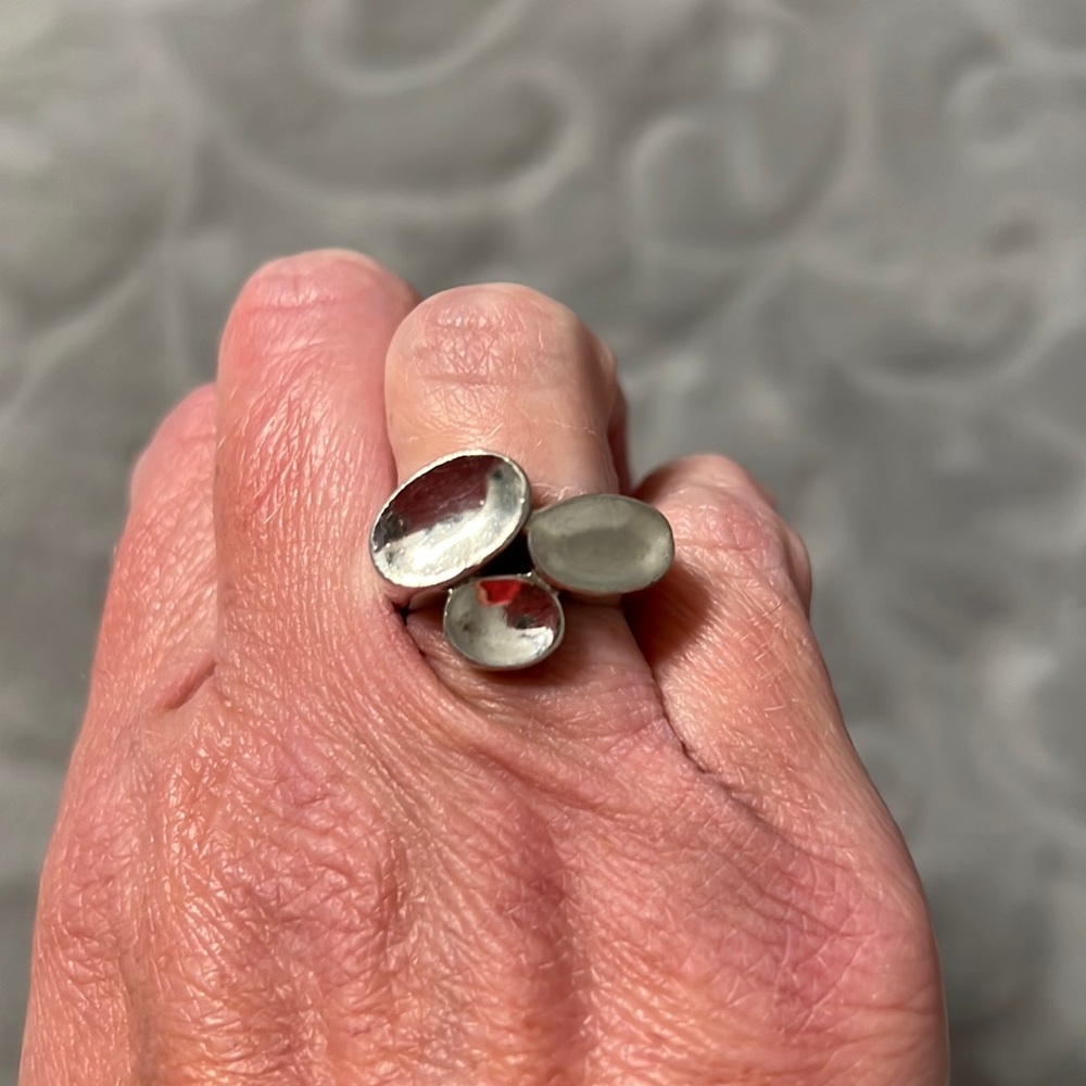 Sterling silver ring size 6